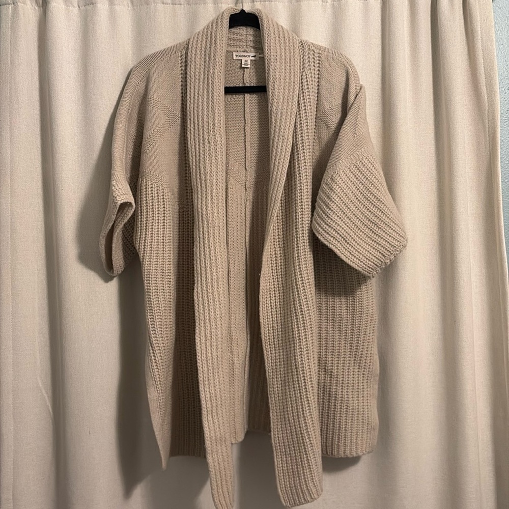 Toad & Co. wool cardigan M cream